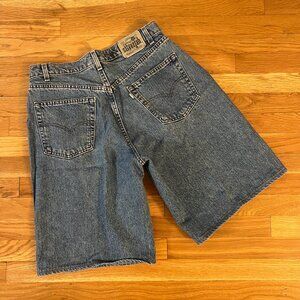 Vintage 90s Levi's 549 SilverTab USA Made Denim Jean Shorts Jorts - Men's 34x12